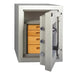 AMSEC CE2518 TL-15 Fire Rated Safe Open Cabinets Inside