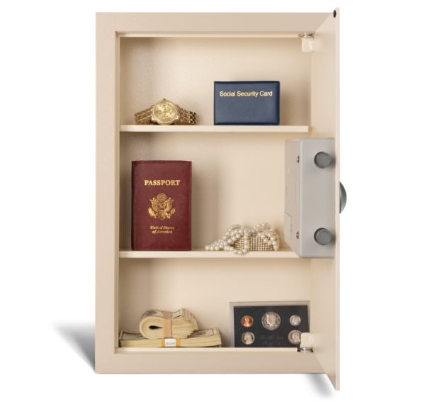 AMSEC WEST2114 Wall Safe Open Stocked