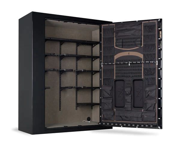 Browning M65T Medallion Series Extra Tall Wide Gun Safe 2024 Model Open Empty