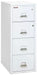 FireKing 4-2131-CSF 4 Drawer Legal Fireproof File Cabinet Arctic White