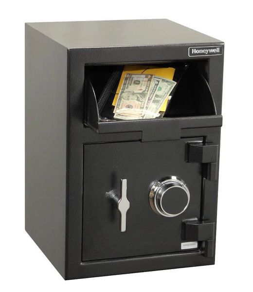Honeywell 5911 Depository Safe Front Open