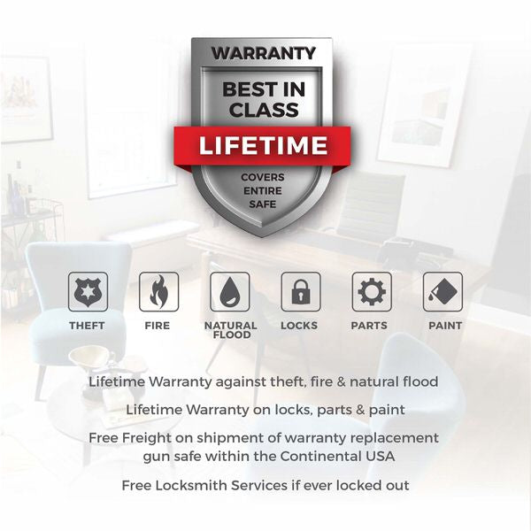 Sanctuary Platinum 4 Biometric Home & Office Safe Warranty