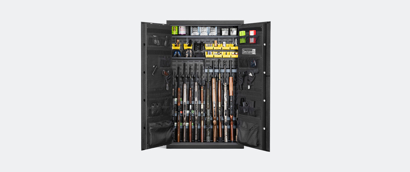 SecureIt Answer Lightweight Model 12 PRO Gun Safe Open Stocked