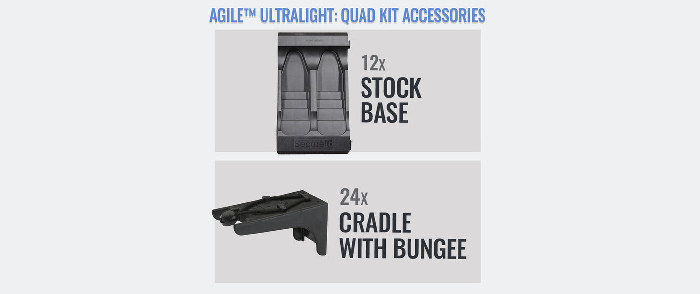 SecureIt FB-Quad-24 Agile Ultralight Quad Kit Accessories