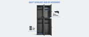 SecureIt FB-Quad-24 Agile Ultralight Quad Kit Accessory Placement