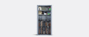 SecureIt Tactical SEC-200-12R Rifle Storage Cabinet Open Stocked