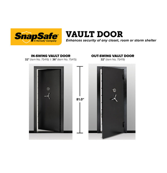 SnapSafe Vault Doors Swing Type