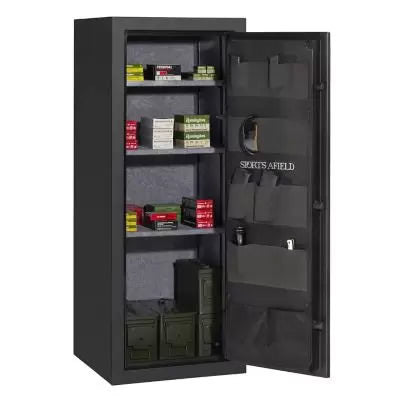 Sports Afield SA5520LZ-AMG Tactical LZ Ammo Safe Open Stocked