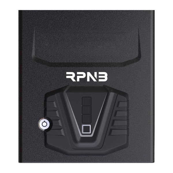 rpnb rp2002 quick access biometric handgun safe top view