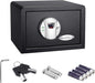 Barska AX11620 Biometric Security Safe accessories included