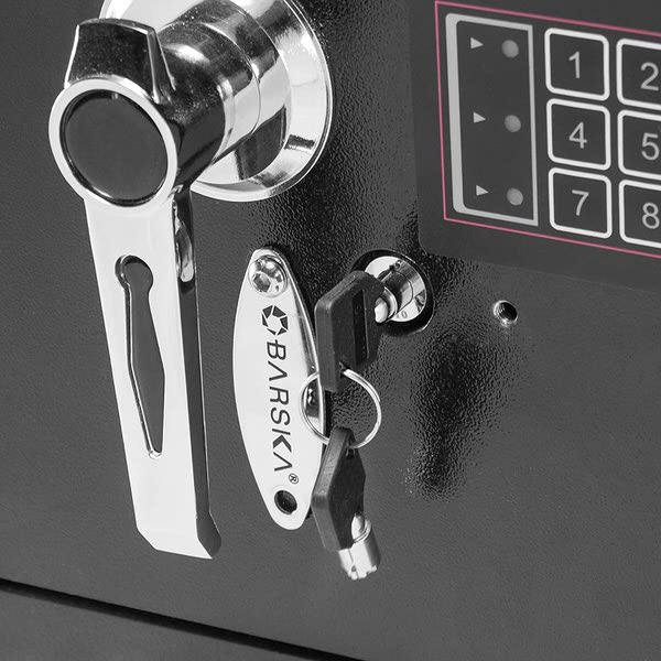 Barska AX11932 Keypad Depository Safe keys