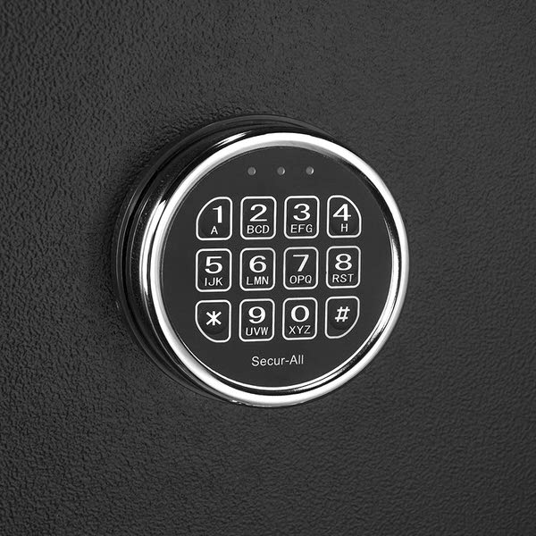 Barska AX12218 Tall Fireproof Safe Vault keypad