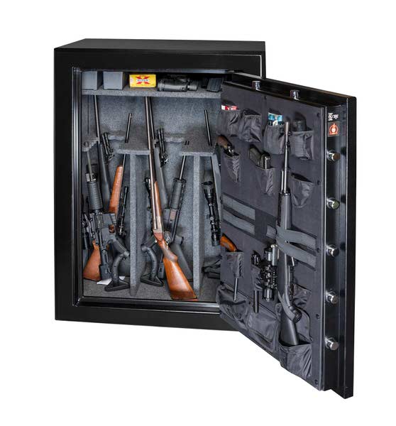 Gardall-BGF6040-Fire-Lined-Gun-Safe-Stocked-With-Firearms