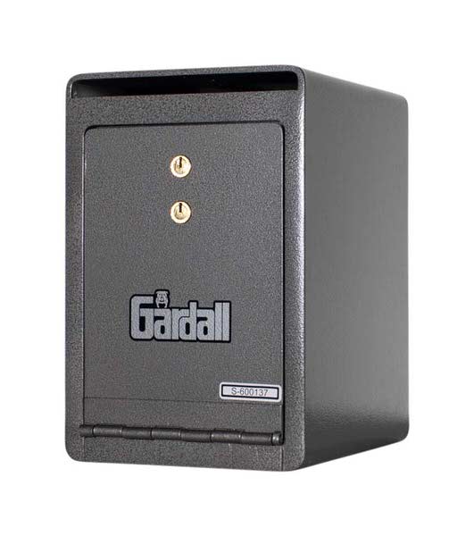 Gardall-DS1210-G-Under-Counter-Depository-Safe-Closed