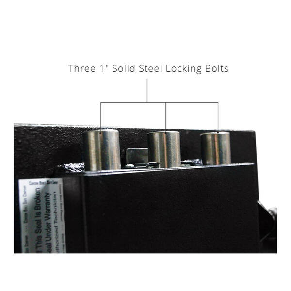 Stealth B3500 Floor Safe steel locking bolts