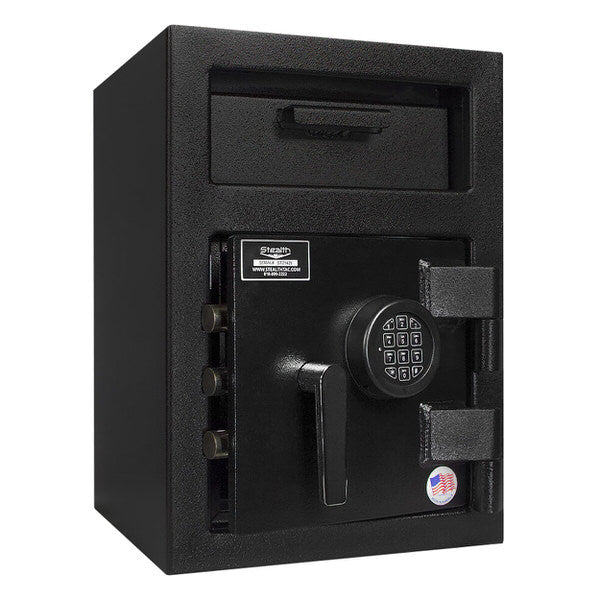 Stealth DS2014 Depository Safe halfway open