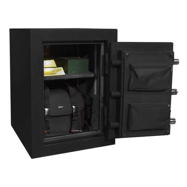 Stealth HS4 Fireproof Home Safe open items inside