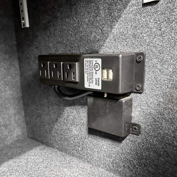 Stealth Safes EHS4 Fireproof Home Safe electrical outlet