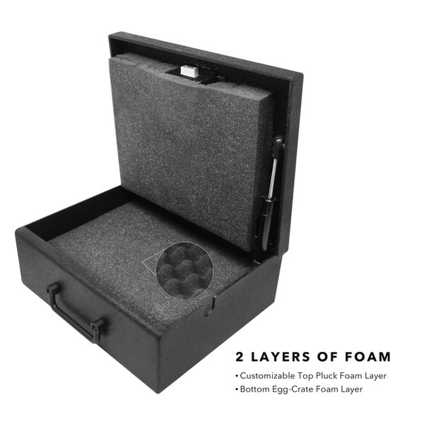 Stealth ShadowVault SV1 Pistol Safe foam layers