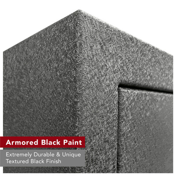 Stealth UL50 Fireproof Gun Safe armored black paint