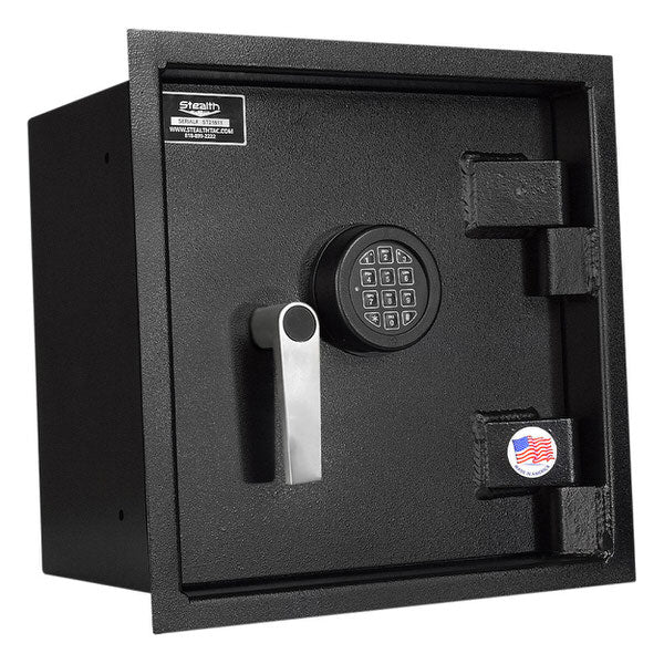 Stealth WSHD1414 Wall Safe angled view