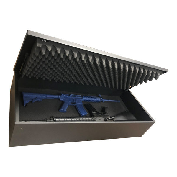 V Line Tactical Weapons Locker In Wall open