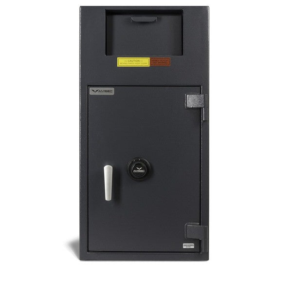 amsec bwb3020fl b rated burglary safe front view closed