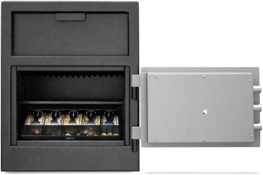 mesa mfl2118e depository safe fully open front view